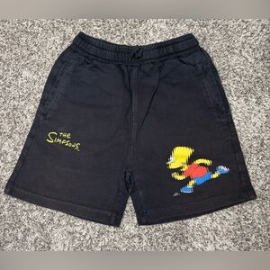Zara Black Shorts - “The Simpsons”